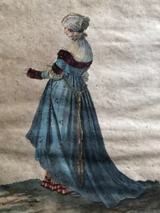 Chrétien de Mechel d'après Hans Holbein — Costume suisse du 16ème siècle — 1790. - Foto 1 di 4