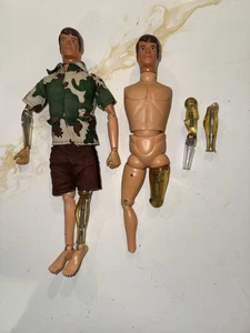 ORIGINAL 70’s GI JOE ATOMIC MAN MIKE POWERS 12" ACTION FIGUR W Orig Uniform Lot - Bild 1 von 2