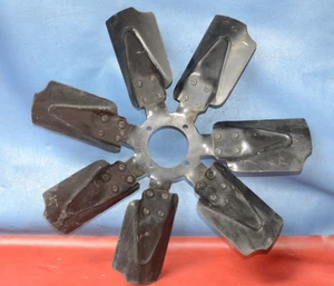 NOS 1968-1971 Dodge Plymouth 318 340 383 440 18" 7 Blade Steel Fan Mopar 2863215 - Picture 1 of 13