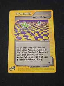 Warp Point 152/165 Spedizione Set Base Regolare WOTC Vintage 2003 Pokemon TCG LP - Foto 1 di 2