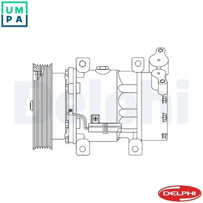 COMPRESSOR AIR CONDITIONING CS20523 FOR RENAULT CLIO/III/Sportour/Grandtour 1.5L - Image 1 of 4