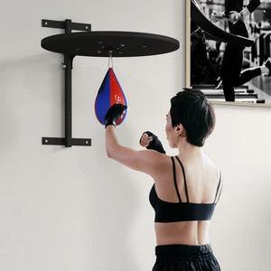 Soozier Wall Mounted Speed Bag Platform, Height Adjustable Punching Bag - Picture 1 of 11