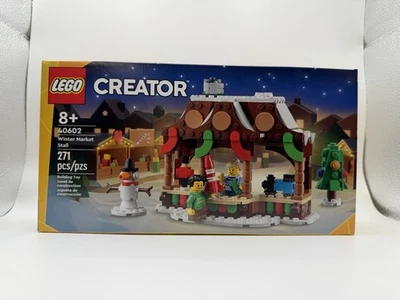 LEGO Creator Winter Market Stall 40602 - New Sealed Limited Edition Promo Set - Image 1 of 2