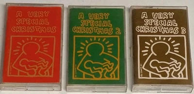 A Very Special Christmas 3 Cassette Lot. Volume 1,  2 , & 3 Sting Run D. M. C.  - Image 1 of 4