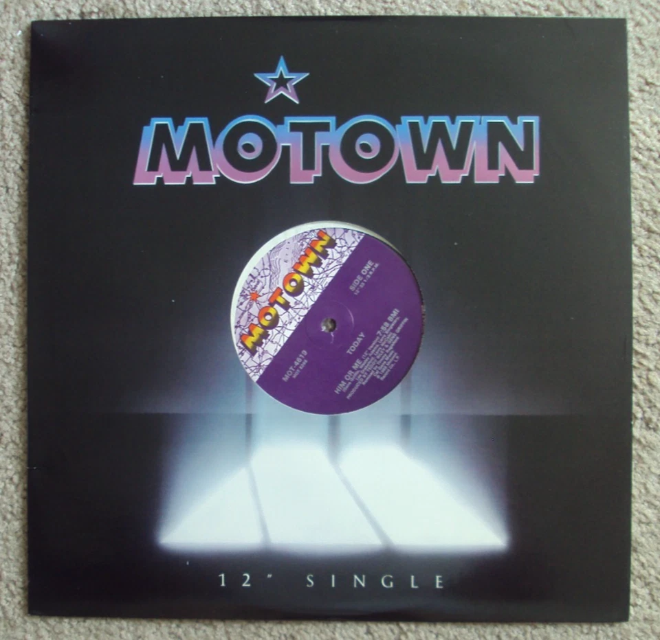 TODAY Him Or Me 12" late-80's pop-R&B Motown Big Bub - Image 1 of 1