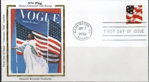 US Scott #3631 "Colorano "Silk" Cachet, "Flag", First Day Cover - Picture 1 of 1
