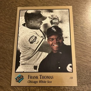 FRANK THOMAS WHITE SOX 1992 LEAF STUDIO  #159  HOF 2014 - Picture 1 of 2