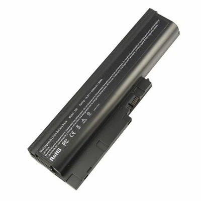 10.8V 便携式电脑电池 适用于 LENOVO ThinkPad T500 W500 R60 R61 T60P 40Y6795 41N5666 — 第 1/4 张图片