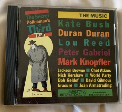 Secret Policeman's 3rd Ball CD  Kate Bush w/David Gilmour + Duran Duran Lou Reed Foto 1 de 4
