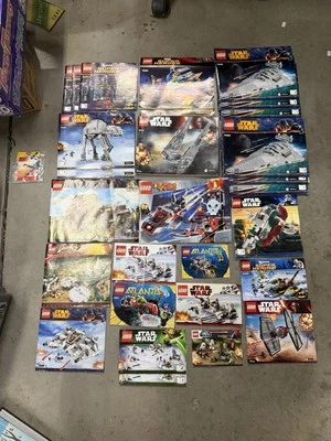 LEGO Star Wars, Marvel, Dc, Minecraft/ other Instructions manual lot of 80+ FC3  - Image 1 of 4