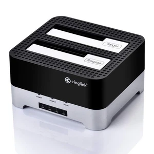 Clone Dock HDD duplicator Disk Drive Hard Reader SATA Hard Drive Docking Stat... - Picture 1 of 7