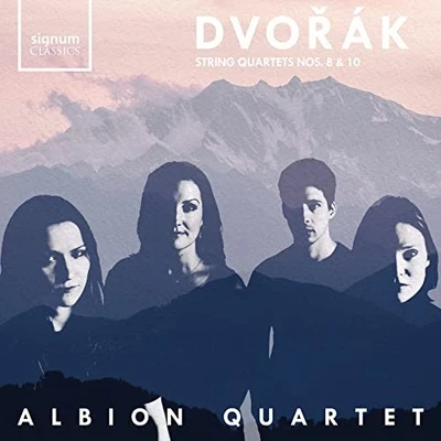 Albion Quartet - Dvorák: String Quartets Nos. 8 & 10 - Albion Quartet CD KPLN - Bild 1 von 2