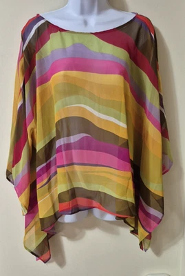 Blusa Danny & Nicole Batwing, Top. Talla 14 W Foto 1 de 4