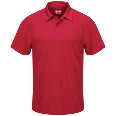 Red Kap Men's Short Sleeve Performance Knit Flex Series Active Polo - Image 1 of 4