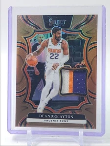 DEANDRE AYTON 2024-25 SELECT THROWBACK COPPER PRIZM USED PATCH /49 Q5451 - Picture 1 of 2