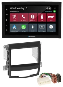 Blaupunkt DAB Bluetooth USB MP3 2DIN Autoradio für SSangYong Korando 10-13 - Bild 1 von 9