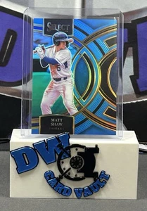 2024 Select Premier Level Blue Prizm #59 Matt Shaw #/199 - Imagen 1 de 2