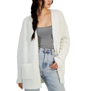 Hooked up by Iot Junior Boucle vorne offen lange Strickjacke - SMALL neu mit Etikett - Bild 1 von 1