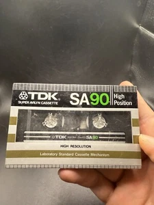 TDK SA60 High Bias Type II Blank Audio Cassette - Picture 1 of 5