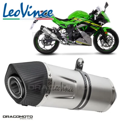 KAWASAKI Z 125 ABS 2020-2024 Pot échappement Leovince LV One Evo Approuvé 14293E - Photo 1/4