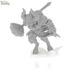 3D figurine 28mm Jeux de tôle/9th age/Cthulu-Minotaure - Imagen 1 de 1