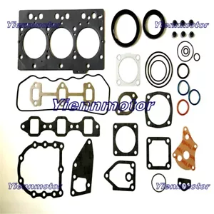 3TNE78 Full Overhaul Gasket Kit For Yanmar Engine VIO27-2 B22 F210H Tractor - Picture 1 of 2