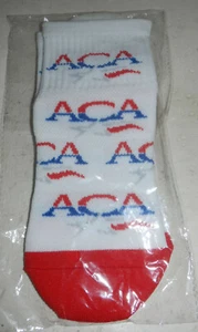 NUOVO paio di calzini American Cheerleader Association ACA Varsity Cheer Logo - Foto 1 di 2