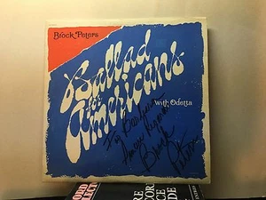 BROCK PETERS -Ballad for Americans ~UA 604 {nm} *1976* w/Odetta SIGNED BY BROCK - Picture 1 of 5