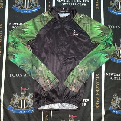 Paladin Cycling Bicycle Cycle Jersey Shirt Full Zip Long Sleeve Size M - Image 1 of 4