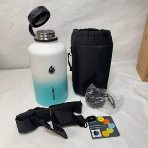 SENDESTAR 64 Oz Water Bottle Double Wall Vacuum Insulated Leak Proof Stainless S - Picture 1 of 7