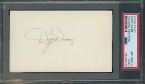 Dizzy Dean Signed Index Card Auto Baseball St. Louis Cardinals PSA DNA L@@K - Picture 1 of 1