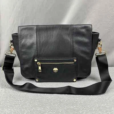 Bolso Bandolera Knomo Alba Cuero Genuino iPad Laptop Tableta Mensajero Excelente Estado Foto 1 de 4