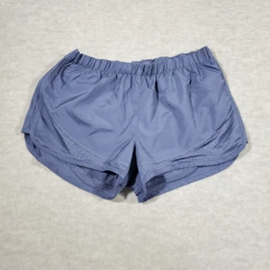 Pantalones Cortos Adidas Para Mujer Grandes Azul Malla Correr Entrenamiento Cintura Elástica Cordón - Imagen 1 de 9