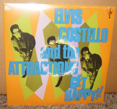ELVIS COSTELLO Get Happy!! 2015 Reissue 2x 180g Black Vinyl Record LP NEW SEALED - Image 1 of 3