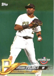 2018 Topps Opening Day Baseball #85 Gregory Polanco - Picture 1 of 2