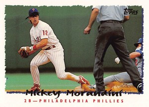 Mickey Morandini 1995 Topps 2  Philadelphia Phillies