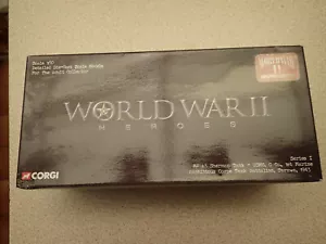 Ltd Edn Corgi WWII Heroes US51009 1:50 M4A3 Sherman Tank Tarawa Factory Sealed - Picture 1 of 12