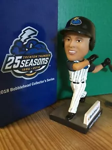 2018 GARY SANCHEZ TRENTON THUNDER BOBBLE HEAD (25 SEASONS) With Ticket - Bild 1 von 9