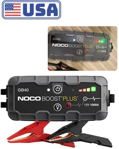 New NOCO Boost Plus GB40 12V 1000A Jump Starter Pack Portable USB LED Light - Picture 1 of 10
