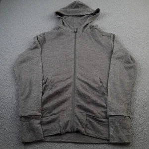 Diesel Mens Hoodie Large Beige Grey Wool Blend Cardigan Hooded Jumper Sweater - Picture 1 of 13
