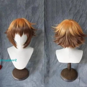Anime Yu Gi Oh GX Jaden Yuki Cosplay Prop Hair Wigs Accessory Stage Show Prop - Picture 1 of 3