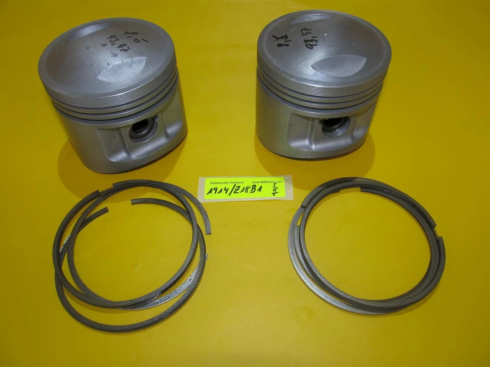 BMW R100 Satz Kolben 93,97 E=8,5 87-95 (B) für Nikasil Zylinder set piston - Bild 1 von 1