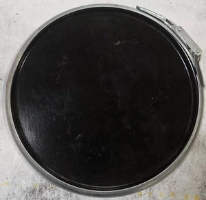12" Industrial Metal Drum Lid With Steel Clamp - Picture 1 of 4