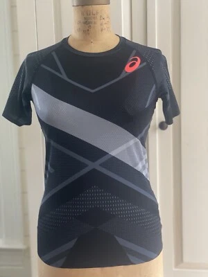 Camiseta deportiva para correr/atlética ASICS TRACK ELITE para mujer talla pequeña nueva sin etiquetas Foto 1 de 4