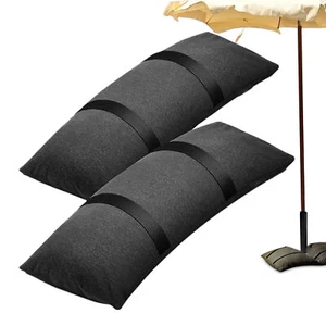 2 Pcs Weight Sand Bag For Balance Canopy Tent Gazebo Umbrella Base Bags - Picture 1 of 11