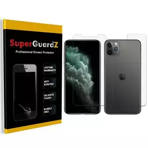 4-PACK SuperGuardZ FULL BODY Anti-Glare Matte Screen Protector For iPhone 11 Pro - Picture 1 of 7
