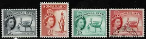 Somaliland Protective 1953 Local Motives - Part Set Of Four Stamps - MH/Used - Picture 1 of 1