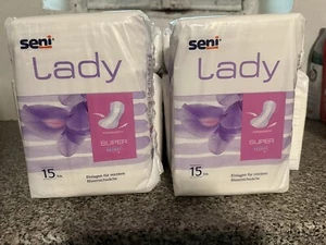 Seni Lady Super Inkontinenzvorlagen Einlagen Vorlagen 1 Karton 240 Stk.. - Bild 1 von 2