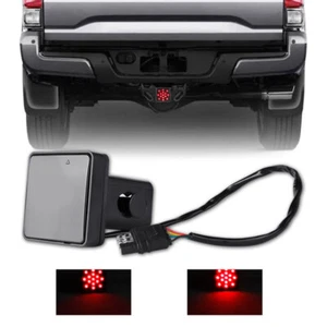 LED Driving/Brake/Reverse Towing Hitch Cover Light Lamp For 2" Trailer Receiver - Picture 1 of 12