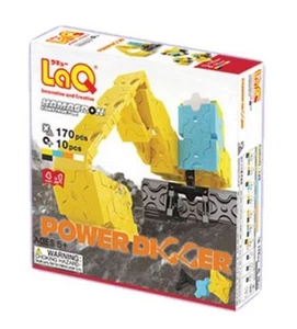 LaQ Hamacron Constructor 3 Power Digger Building Set 170 Pc LaQ001481 NEW NIB - Picture 1 of 2